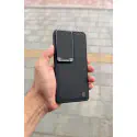 Premium Shell Protective Hard PU Leather Camera Folding Stand Case 