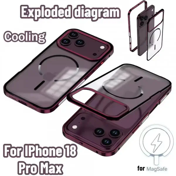 High Quality Aluminum Metal Frame Electroplate Protective Phone Case for iPhone