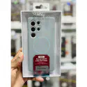 Original Liquid Silicone Plain Fluid Skin Magsafe Supported Case For Samsung Galaxy S25 Ultra