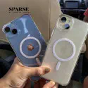 IC Animation Supported Clear Magesafe Transparent Case (Anti yellow )