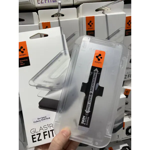 Spigen :- GL AStR (1Pack) Borderless Full Cover Screen Protector Glass