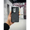 Case Pro Magsafe Magnetic Camera Glass Protector Stand Case for Samsung Galaxy