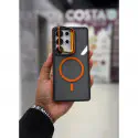 Case Pro Magsafe Magnetic Camera Glass Protector Stand Case for Samsung Galaxy