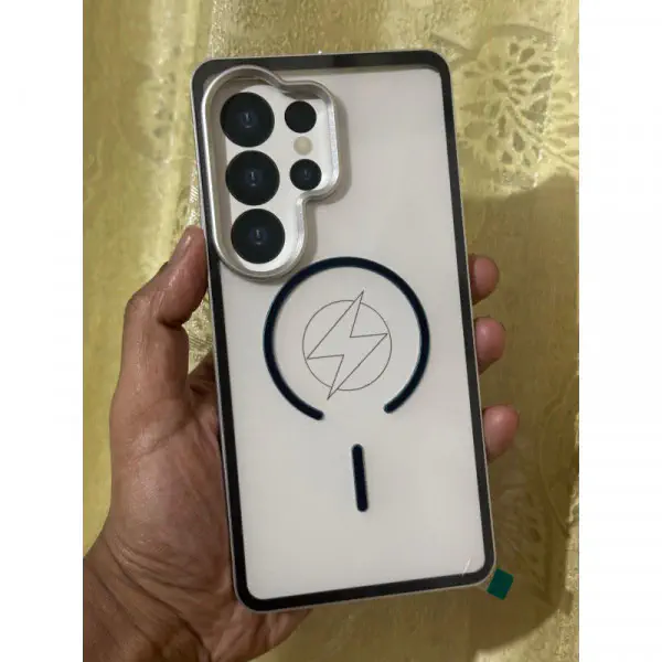 AeroMag Metal Bumper Frosted Case For Samsung