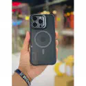 Case Pro Magsafe Magnetic Camera Glass Protector Stand Case for iPhone