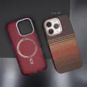 Luxo Life Carbon Fiber Texture Matte Bumper Case For iPhone
