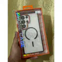 AeroMag Metal Bumper Frosted Case For Samsung