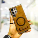  Jinduka Brand Suitable High-End Business Leather Magnetic Kickstand Protective Case For Samsung Galaxy S25 S24 S23 S22 Ultra  