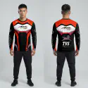 Apache 4v Bike Full Sleeve Four Part Sublimation Print For Premium Bike T-Shirt - AS28