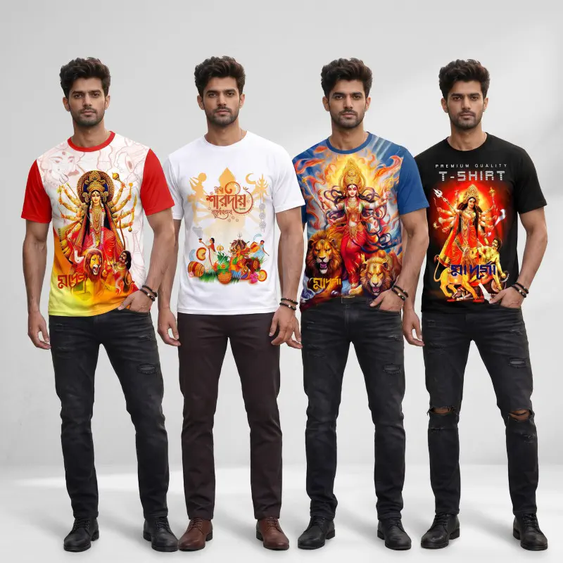 Druga Puja Special Combo T-Shirt