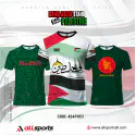 FREE PALESTINE MEN'S T-SHIRT COMBO HALF SLEEVE  (4 PART PRINT)-AS4PHC3