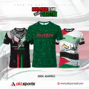 FREE PALESTINE MEN'S T-SHIRT COMBO HALF SLEEVE  (4 PART PRINT)-AS4PHC5