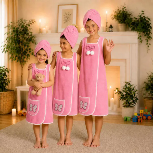Baby Bath Towel & Hair Towel Combo Set✨ 