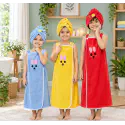 Baby's bath towel & Hair Towel Set