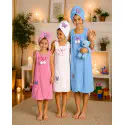 Baby Bath Towel & Hair Towel Combo Set
