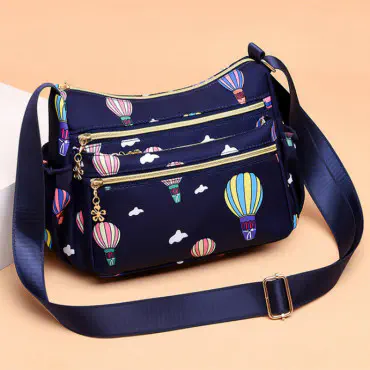 Women Korean Crossbody Bag (Blue)