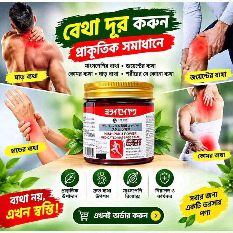 Japanese Instant Pain Relief Soothing Massage Gel