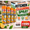 Kitchen Cleaner Spray - 4pcs