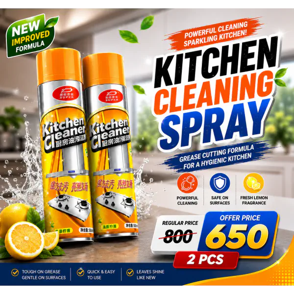 Kitchen Cleaner Spray - 2pcs