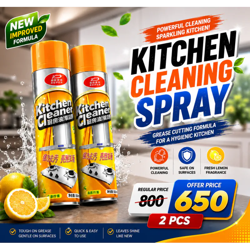 Kitchen Cleaner Spray - 2pcs