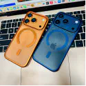 Big camera Anti yellow premium iPhone  MagSafe hybrid pc Case .  হলুদ হবে না .
