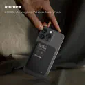 20000mAh magnetic wireless Battery Pack momax .Ultra Slim Q.MAG X2. 35W    . বাংলাদেশের সবচাইতে কম প্রাইজে| অফার থাকবে আগামী 3দিন|