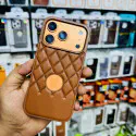 Suitable cross border premium leather logo cut soft case