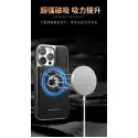 Mattel MagSafe JINDUKA ORIGINAL LEA Stand Logo Hole Leather Case PU Leather Electroplated Bezel Case.আইফোন কভার মোবাইল না 