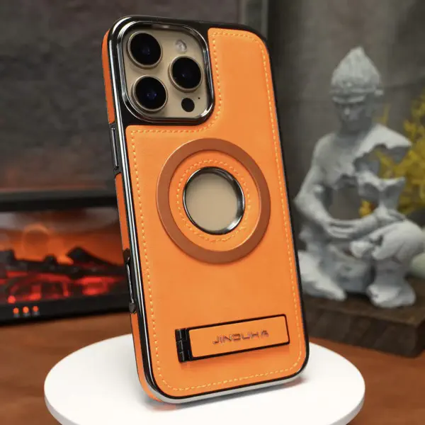  Jinduka matel magsafe and stand premium iPhone case