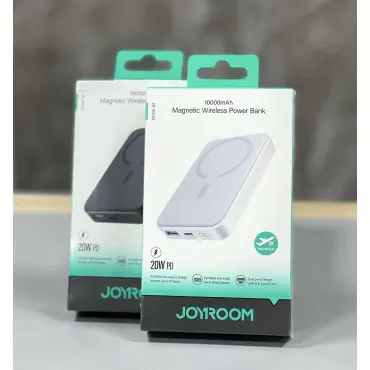 Original 10000mAh magnetic wireless Battery Pack joyroom .Ultra Slim 20W.   ডিসকাউন্ট থাকবে আগামী ৩দিন বাংলাদেশ চ্যালেঞ্জ প্রাইজে।