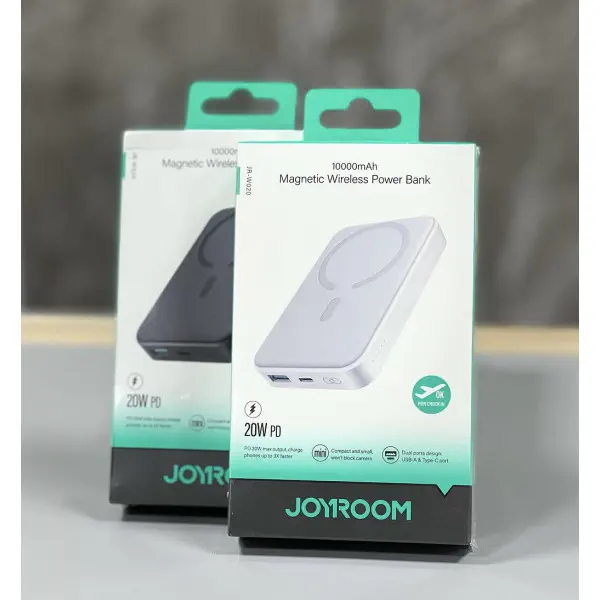 Original 10000mAh magnetic wireless Battery Pack joyroom .Ultra Slim 20W.   ডিসকাউন্ট থাকবে আগামী ৩দিন বাংলাদেশ চ্যালেঞ্জ প্রাইজে।