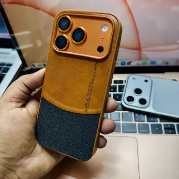 প্রিমিয়াম লেদার এবং কাপড়ের soft XIeveII case