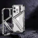 Hollow Highly Protective Metal Ultra-thin- Plus Anti-scratch Shockproof Protective Titanium Alloy Armor Frame Case