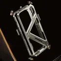 Hollow Highly Protective Metal Ultra-thin- Plus Anti-scratch Shockproof Protective Titanium Alloy Armor Frame Case