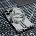 Flexible Shockproof Highly Metal Protective Pivot Guard Werless Magnetic Ring Stand Anti scratch Case