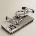 Flexible Shockproof Highly Metal Protective Pivot Guard Werless Magnetic Ring Stand Anti scratch Case