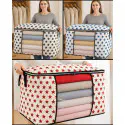 ৩ পিস-New Star Printed Quilt Storage Bag ( Horizontal )