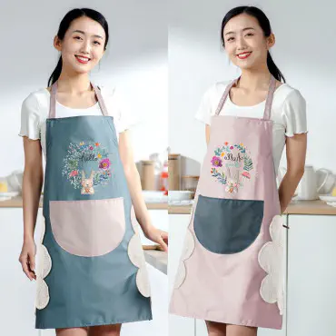 Cooking Apron With Pocket (বুলু কালার ১ পিচ)