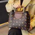 Trending Stylish best PU leather Ladies clutch hand bag K9 (Coffee)