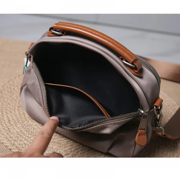 Retro Design New Ladies Portable Bag (Grey)