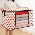 ১ পিস- New Star Printed Quilt Storage Bag ( Horizontal )