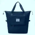 Super Large Capacity Folding Bag Travel Bags ( Blue )
