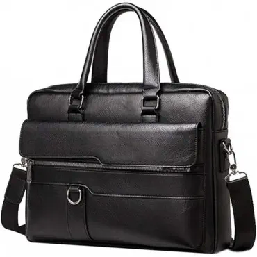 Premium Quality Official / Laptop Bag ( Black color )