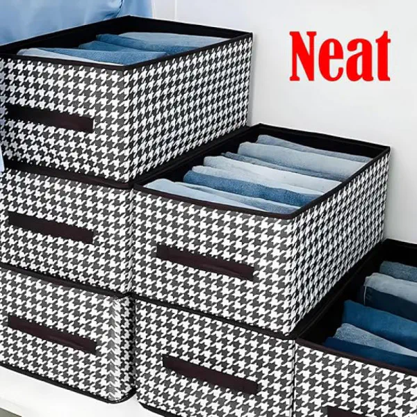( ১৫ পিচ ) New Printed Cloth Storage Box ( ফ্রি ডেলিভারি )
