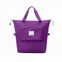 Super Large Capacity Folding Bag Travel Bags(Deep Purple)