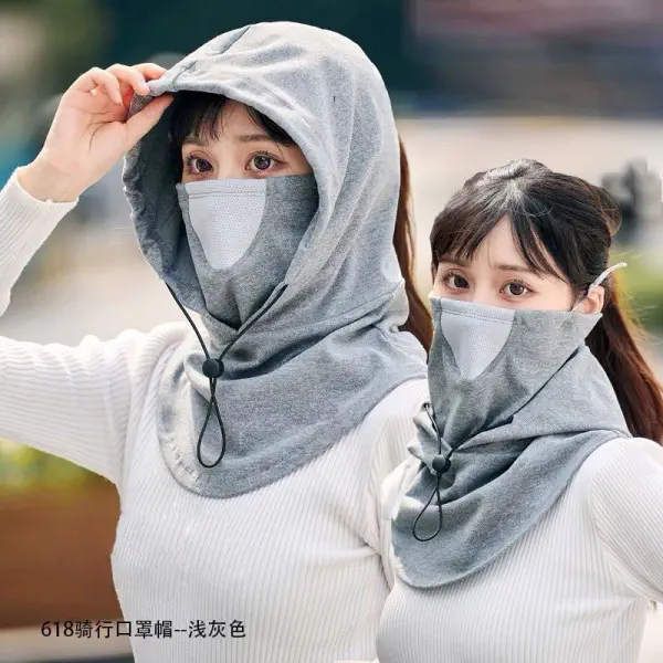 চায়না Winter Full Face Mask(Gray/Aash colour)