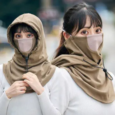 চায়না Winter Full Face Mask(Khaki colour)