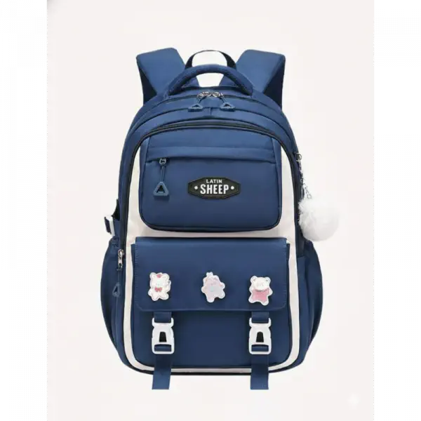 Premium Quality Primary School Book Bag (blue)