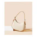 Women’s High-end Underarm All-match Crossbody Bag and Shoulder Bag (Off-white)