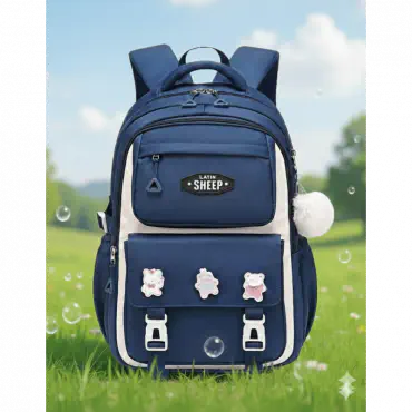 Premium Quality Primary School Book Bag (blue)